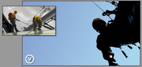 Vertica Ltd provides specialist technicians and equipment to carry out a range of Industrial Rope Access & Work at Height services safely and effectively.